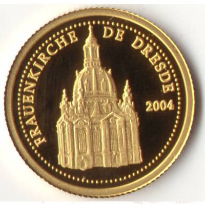 Kongo / Congo Dresdener Frauenkirche von 2004 #10019 (600x578)