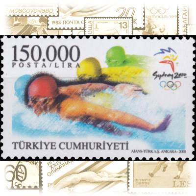 Briefmarken Türkei Olympiade #10083 (900x577)