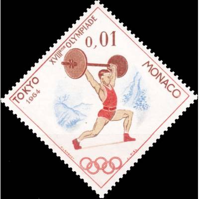 Briefmarken Monaco Olympiade #10102 (800x805)
