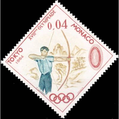 Briefmarken Monaco Olympiade #10105 (800x805)