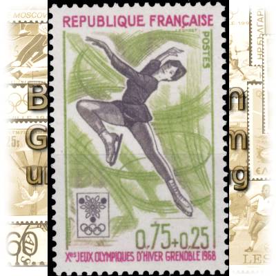 Briefmarken Frankreich Olympiade #10112 (600x912)