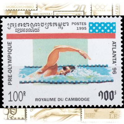 Briefmarken Kambodscha Olympiade #10147 (800x599)