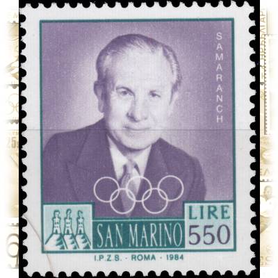 Briefmarke San Marino 550 Lire #10398 (700x808)