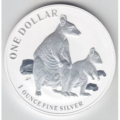 2011 Känguru Kangaroo Silbermünze #10497 (800x821)