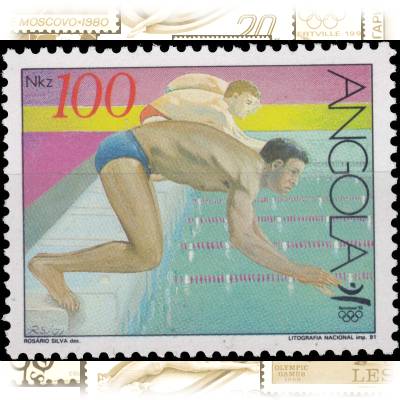 Beispiele von Briefmarken zur Olympiade von 1990 #10521 (800x641)