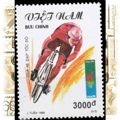 Briefmarken Vietnam zur Olympiade #10592 (600x793)