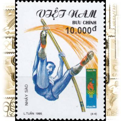 Briefmarken Vietnam zur Olympiade #10594 (600x801)