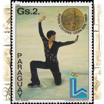 Paraguay Olympiade Briefmarke #10968 (700x877)