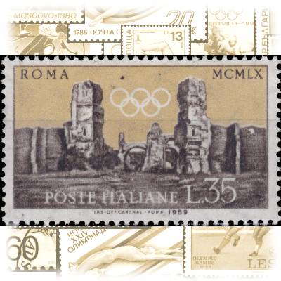 Briefmarken 1959 Italien zur Olympiade 1960 in Rom #10978 (800x486)