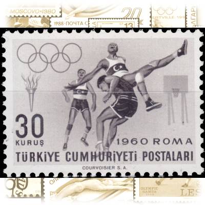 Olympiade in Rom, Italien 1960. Briefmarken ... #11106 (800x585)