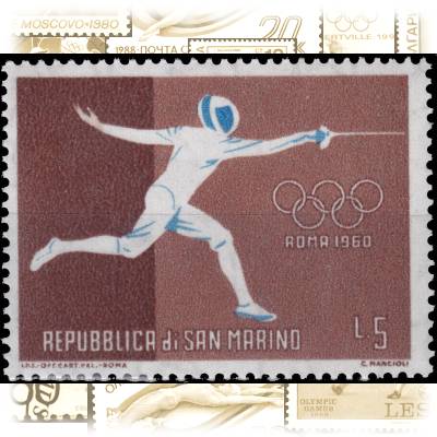 Alte Briefmarken 1960, von San Marino zur Olympiade ... #11115 (800x604)