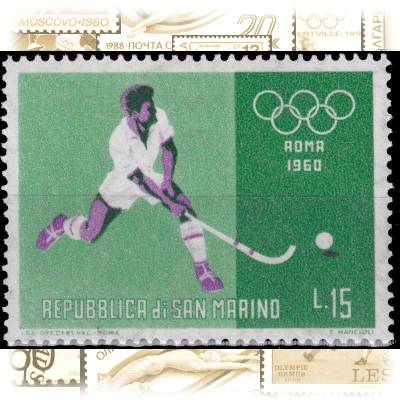 Alte Briefmarken 1960, von San Marino zur Olympiade ... #11117 (800x596)
