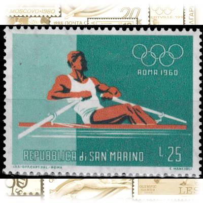 Alte Briefmarken 1960, von San Marino zur Olympiade ... #11118 (800x605)