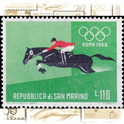 Alte Briefmarken 1960, von San Marino zur Olympiade ... #11120 (800x597)