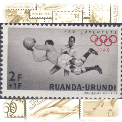 1960 Afrika Ruanda-Urundi Olympiade in Rom #11270 (800x495)