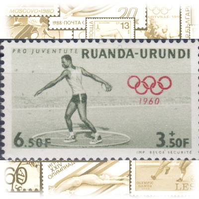 1960 Afrika Ruanda-Urundi Olympiade in Rom #11272 (800x488)