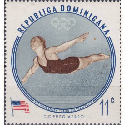 Dominikanische Republik 1960 Olympia Briefmarken #11330 (800x857)