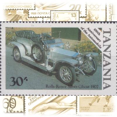 Briefmarken Tansania 1986 Automobile #11712 (800x507)