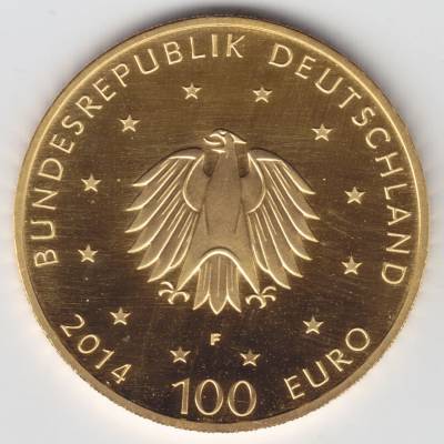 Goldmünze 100 Euro 2014 Kloster Lorsch #11721 (1200x1200)