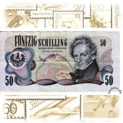 50 Schilling Schein / Banknote Österreich #11736 (800x436)