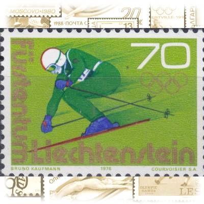 Briefmarken Sport Abfahrtslauf #11785 (800x581)