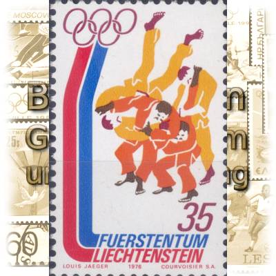 Briefmarken Sport Judo #11804 (600x930)