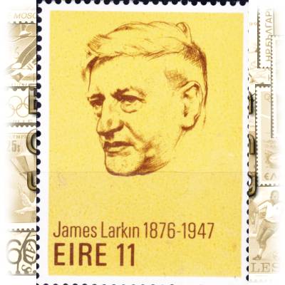 Briefmarken-Satz mit James Larkin #11949 (600x805)