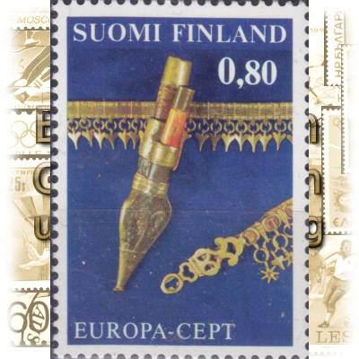 Europamarken CEPT SUOMI Finnland 1976 Briefmarke ... #13080 (600x834)