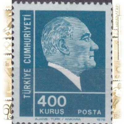 Kurus-Briefmarken von der Türkei 1976 #13401 (600x740)