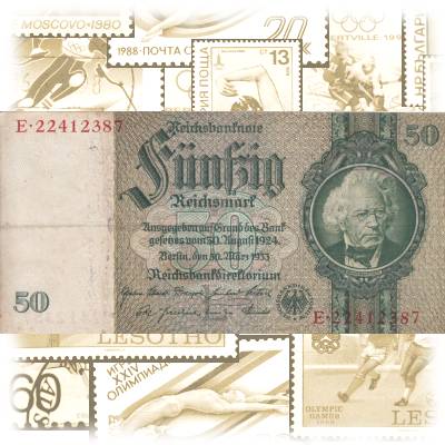 50 Mark Deutsches Reich 1929 #13465 (800x400)