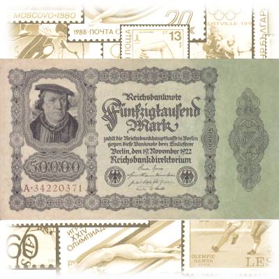 1922 50000 / Fünfzigtausend Mark Deutsches ... #13474 (800x463)