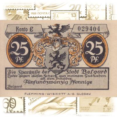 Stadt Belgrad Stadtansichten 25 Pfennig #13587 (800x528)