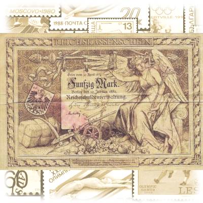 Kaiserreich 1882 50 Mark Reproduktion #13850 (800x541)