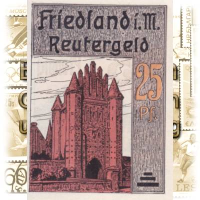 Reutergeld von Stadt Friedland 25 Pfennig VS #13964 (600x822)