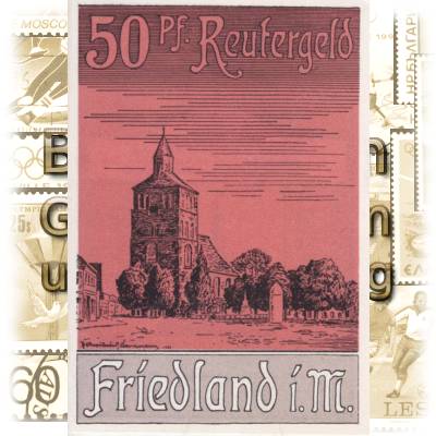 Reutergeld von Stadt Friedland 50 Pfennig VS #13966 (600x867)