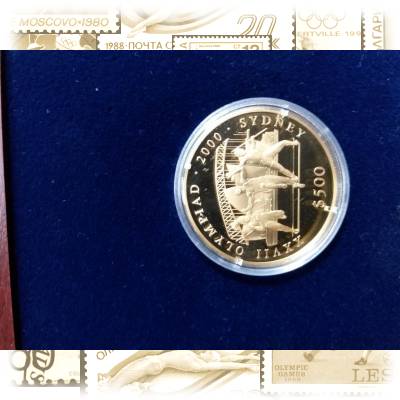 olympiad 2000 sydney 500$ #14323 (800x600)
