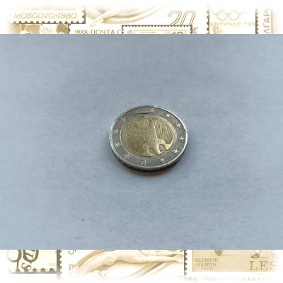 2€ Münze 2002 Deutschland mit Fehlprägung ... #14557 (800x609)