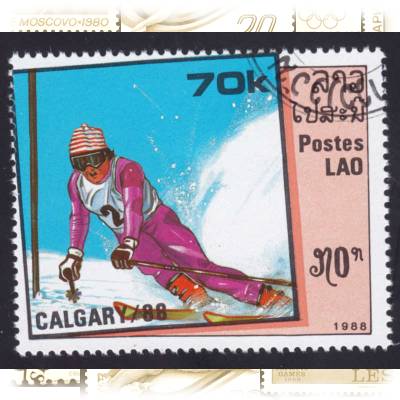Briefmarke 1988 Calgary Michel 1065 #1736 (800x674)