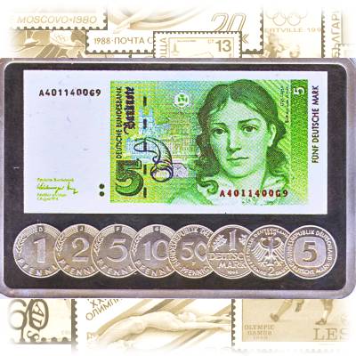 Money Kollektion Silberbarren 5 DM #2520 (800x542)