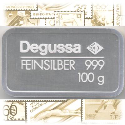 Silberbarren Degussa 100g #2522 (1000x587)