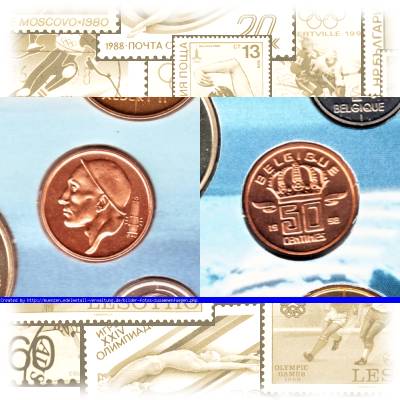 KMS Belgien 1998 50 Centimes #2540 (1000x515)