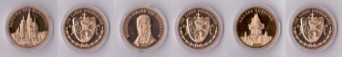 Vergoldete Silber-Medaillen 1000 Jahre Steiermark