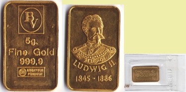 Hauptsächlich Goldbarren