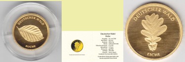 20 Euro Deutscher Wald Goldmünzen