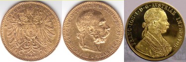 Goldmünzen Kaiserreich Österreich