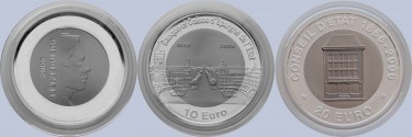Gedenkmünzen zu 10 Euro Verschiedene Länder