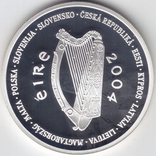 10 Euro Gedenkmünze von Irland 2004 10 Euro Gedenkmünze von Irland 2004