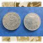 10 Schilling  sterreich 1987