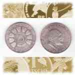 25 Schilling Münze Silber Carl-Auer Welsbach 1958
