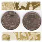 Kleinbild 20 Schilling  sterreich Dom zu St. ...